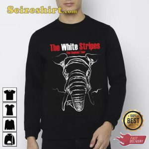 The White Stripes The Elephant Tour Unisex T-Shirt2