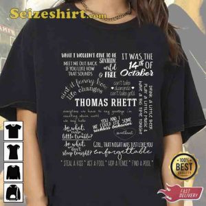 Thomas Rhett Home Team Tour 2023 Nate Smith Shirt
