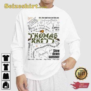 Thomas Rhett Country Music Slow Down Summer 2023 T-Shirt