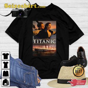 Titanic Movie Kate Winslet And Leonardo DiCaprio Jack Rose Movie Shirt