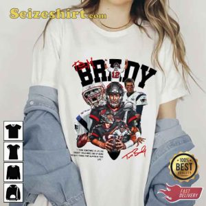 Tom Brady Football A Collection of Classic Tom Brady Jerseys Shirt