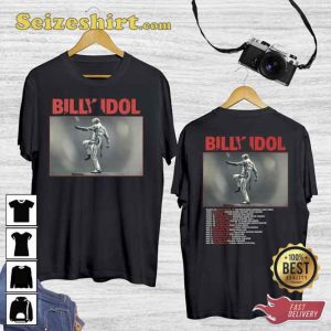Tour 2023 Billy Idol Unisex T-Shirt Gift For Fans