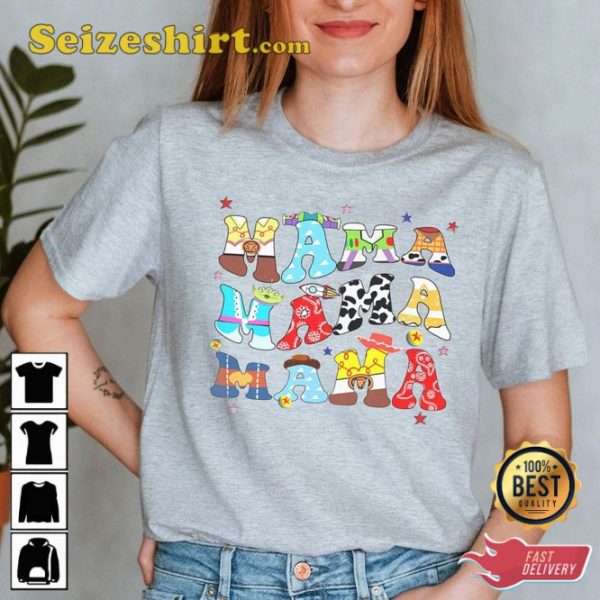 Toy Story Mom Mothers Day Disney Mama Gift For Her T-Shirt