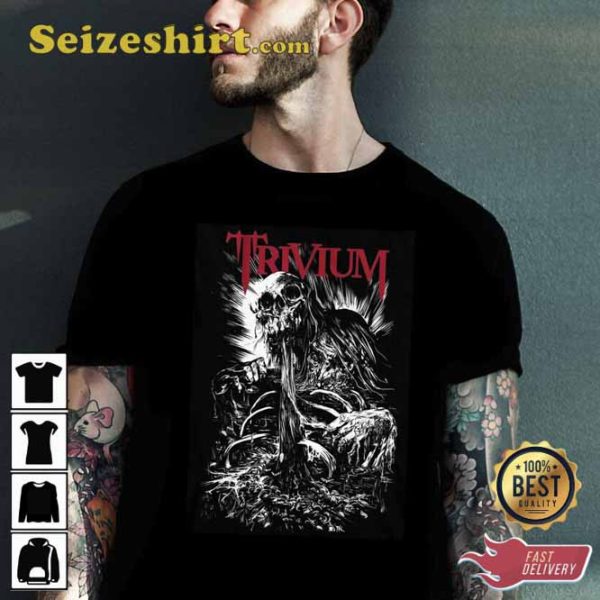 Trivium Reaper Shirt Rock N Roll The Crusade T-Shirt