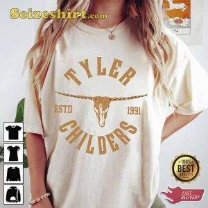 Tyler Childers ESTD 1991 Country Music Western Cowboy Inspired T-Shirt