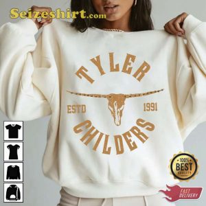 Tyler Childers ESTD 1991 Country Music Western Cowboy Inspired T-Shirt