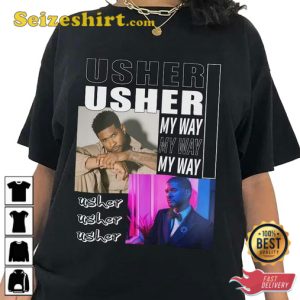 Rapper Usher My Way The Vegas Residency Tour 2023 Shirt