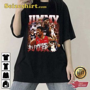 Vintage 90s Jimmy Butler NBA Most Improved Player Basketball Shirt