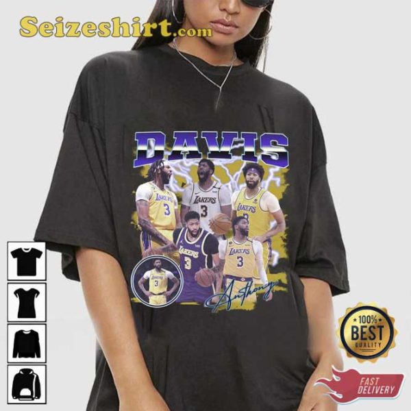 Vintage Anthony Davis From High School to NBA Superstar Shirt