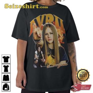 Vintage Avril Lavigne My Happy Ending Under My Skin T-shirt
