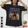 Jonas Brothers Rock Band Vintage Bootleg Cotton Tee Shirt