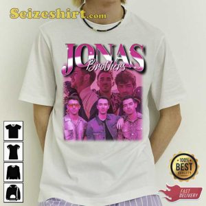 Jonas Brothers Give Love a Try Disney Channel Summer Rocks Vintage Bootleg Shirt