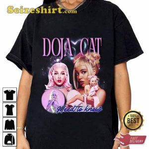 Doja Cat Grammy Award for Outstanding Pop Performance Shirt