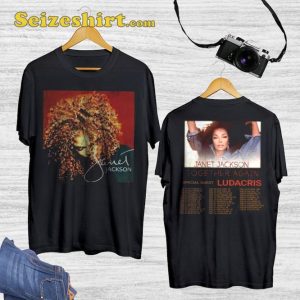 Janet Jackson Ludacris Together Again Tour 2023 T-Shirt