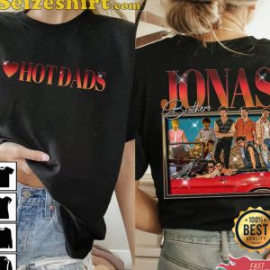 Vintage Jonas Brothers I Love Hot Dads T-Shirt