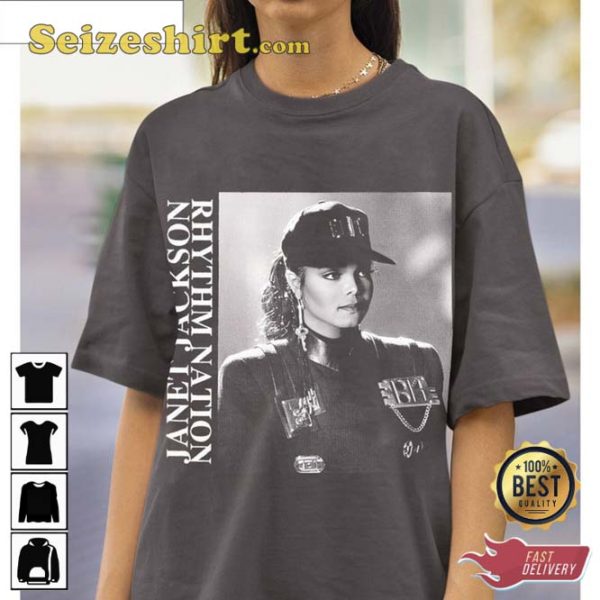Janet Jackson Rhythm Nation Janet Jacksons Rhythm Nation 1814 Shirt