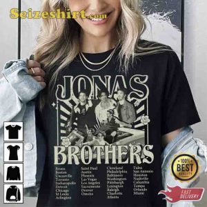 Vintage Jonas Brothers Play My Music Camp Rock Comfort Colors Shirt