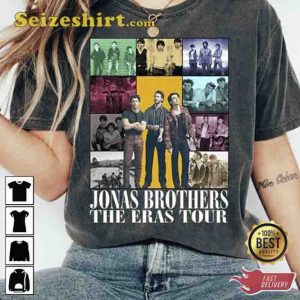 Vintage Jonas Brothers The Eras Tour T-shirt