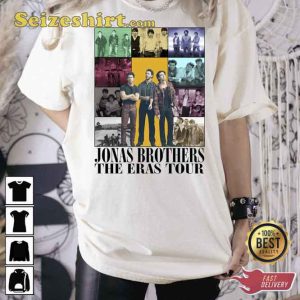 Vintage Jonas Brothers The Eras Tour T-shirt