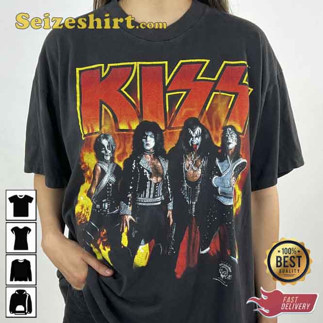 Vintage Kiss Band The Final 50 Shows T-shirt