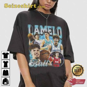 Vintage LaMelo Ball Rookie Of the Month NBA Tee Shirt