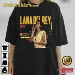 Vintage Lana Del Rey Cinnamon Girl Norman Fucking Rockwe T-Shirt