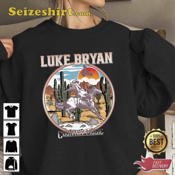 Vintage Luke Bryan Country Music T-Shirt