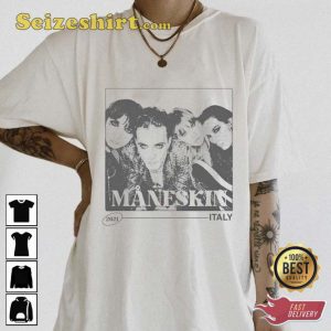 Vintage Maneskin Italy Is Hottest Band Cotton T-Shirt