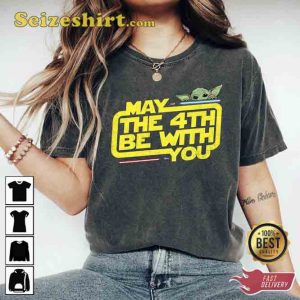 Mandalorian Grogu May The 4th Be With You T-Shirt
