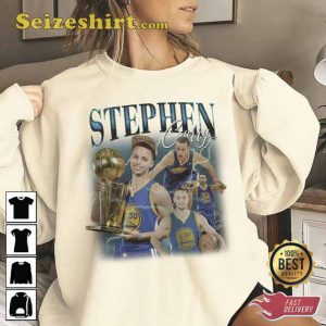 Vintage Stephen Curry Graphic Tee Basketball Unisex Gift T-Shirt