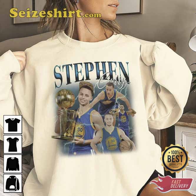 Vintage NBA Stephen Curry Graphic Tee - Printing Ooze