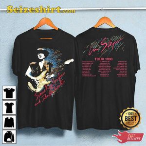 Vintage Stevie Ray Vaughan In Step Tour T-Shirt