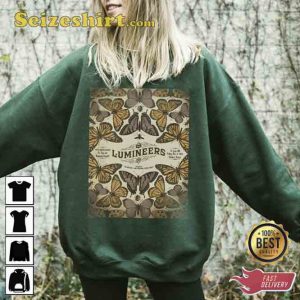 Vintage The Lumineers Butterflies Chaifetz Arena T-shirt