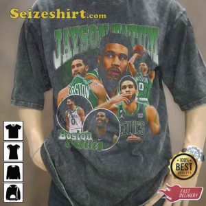Vintage Wash Jayson Tatum Basketball Boston Celtics T-shirt