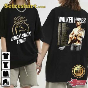 Walker Hayes Duck Buck World Tour 2023 Tee Shirt
