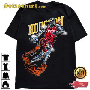 Warren Lotas Houston Rockets vintage t shirt NBA,UNISEX T-shirt