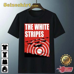 White Planes The Stripes Tour 2019 2020 Bermakna Unisex T-Shirt1