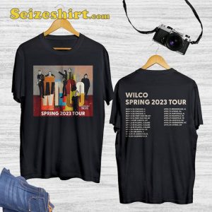 Wilco Spring 2023 Tour Of North American Wilco Band Shirt