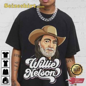 Willie Nelson On the Road Again Honeysuckle Rose T-Shirt