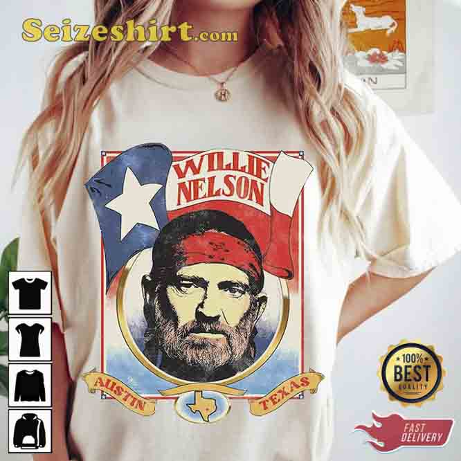 Willie Nelson Seven Spanish Angels Always on My Mind Unisex T-Shirt
