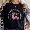 Worm with a Mustache Unisex T-shirt, Pump Rules Inspired Shirt