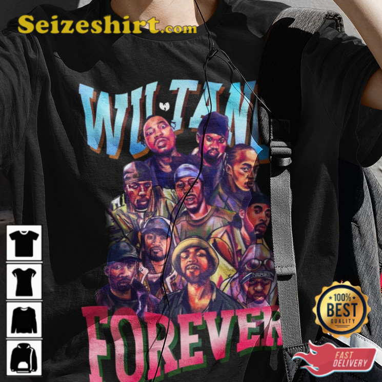 melodrama Indeholde Overtræder Wu Tang Forever Second Coming Hip Hop T-Shirt - Seizeshirt.com