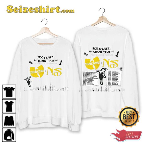 Wu Tang My State Of Mind Tour 2023 UK T-Shirt