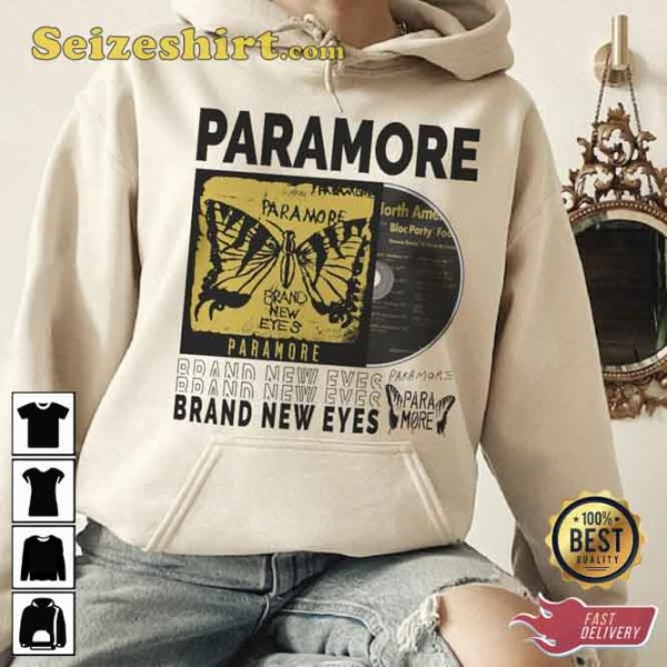Y2K Butterfly Paramore Brand New Eyes 2023 Tour T-Shirt