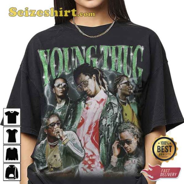 Young Thug Machine Gun Kelly Tour 2023 T-Shirt