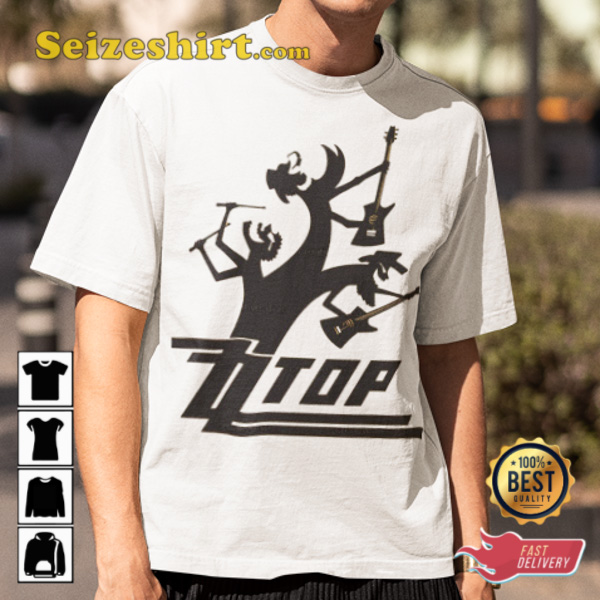 ZZ Top The Sharp Dressed Simple Man Tour Gift For Fan Tee Shirt