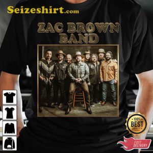 Zac Brown Band Concert 2023 2 Sides Unisex T shirt