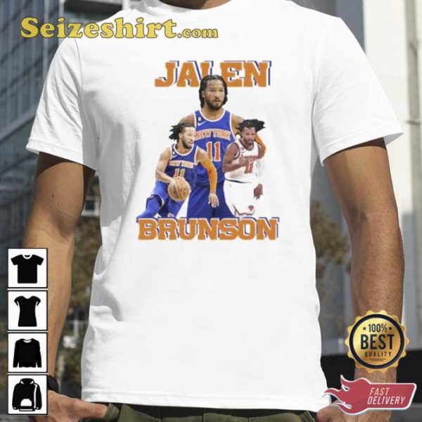 Jalen Brunson Basketball New York Knicks T-Shirt