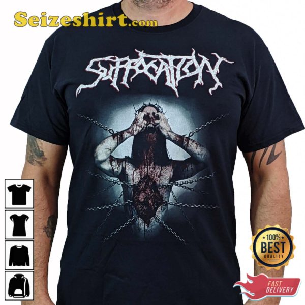 New SUFFOCATION Jesus Wept Men’s T-shirt