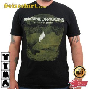 Unique Imagine Dragons Flame Black Men’s T-Shirt